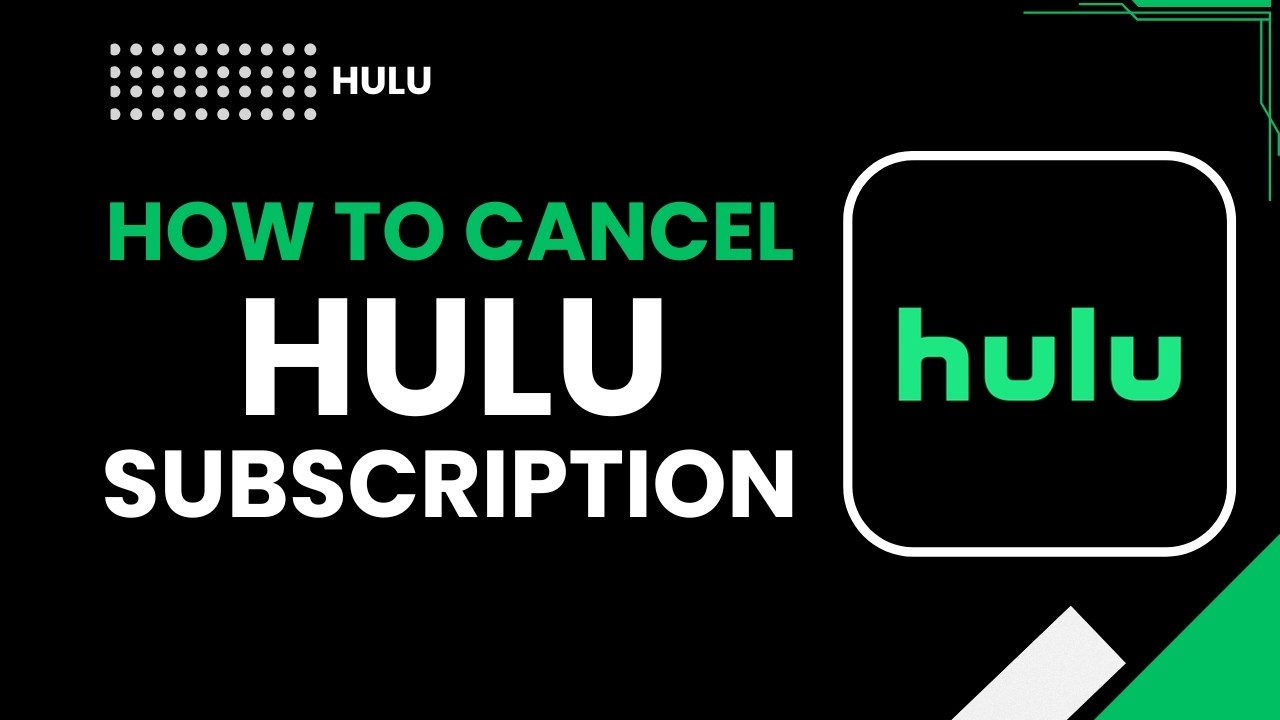 How to cancel Hulu subscription