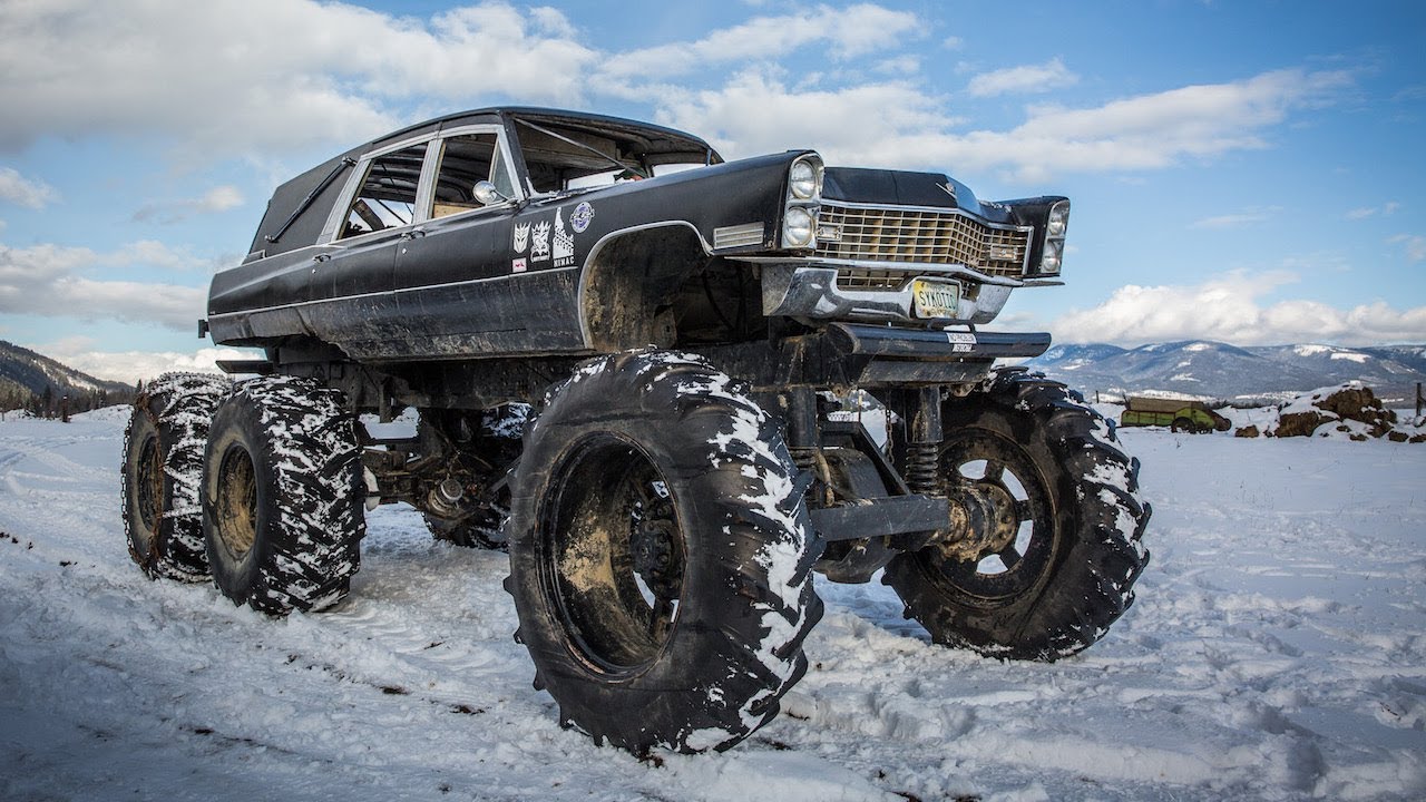 Мортис — чудовищный катафалк 6x6 | ЗАХВАТЫВАЮЩИЕ АТТРАКЦИОНЫ