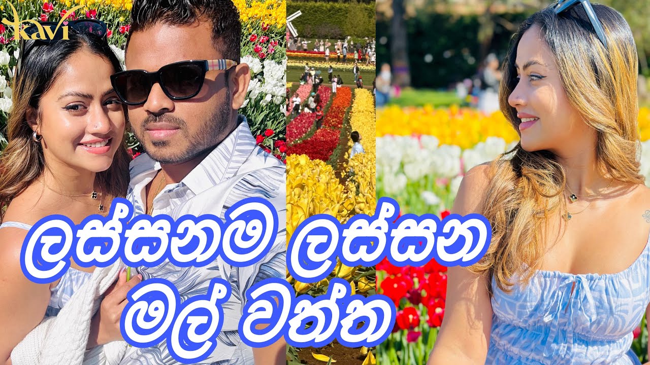 ලස්සනම ලස්සන මල් වත්ත..| අපි දෙන්නා weekend එකේ මොකද කලේ..  Kavi vlogs💞