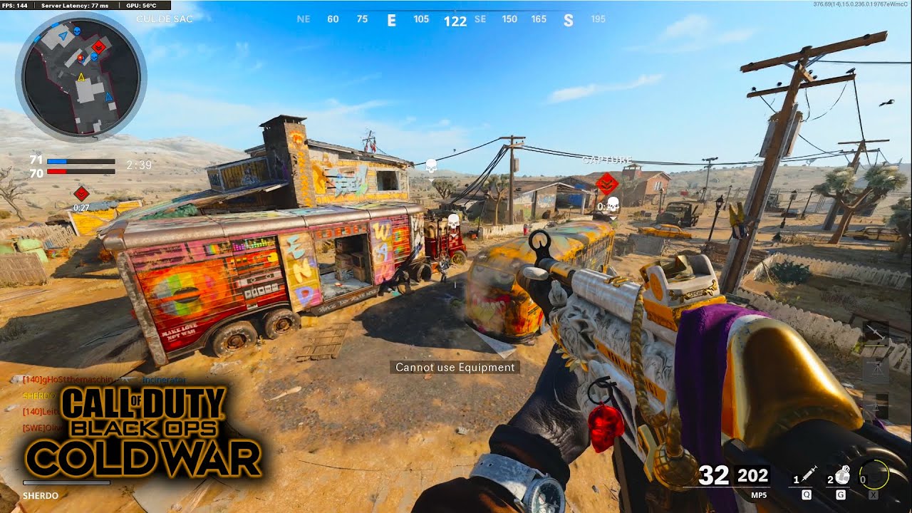Call Of Duty: Cold War Hardpoint - Nuketown Gameplay (No Commentary)