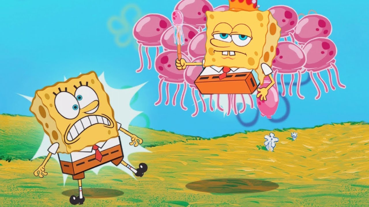 Spongebob's Game Frenzy - Spongebob Dont Get Zapped - Nickelodeon Kids Games