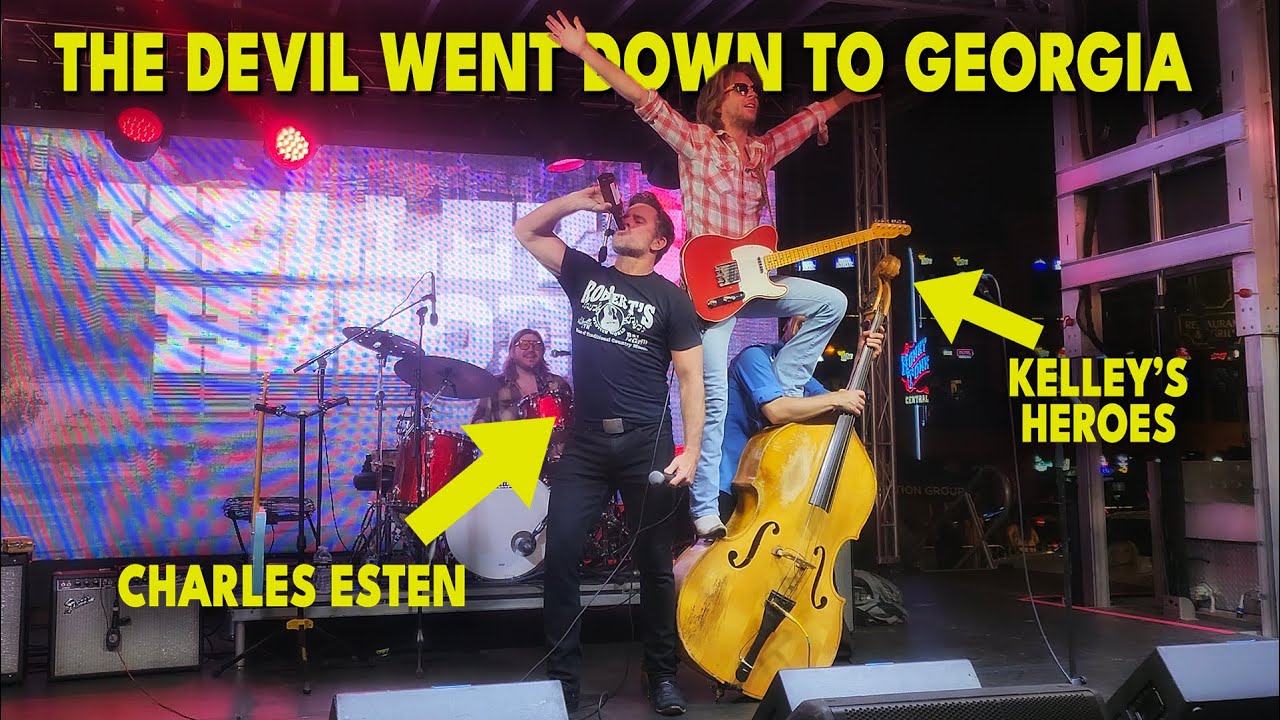 Charles Esten – “Devil Went Down to Georgia” Live at Robert’s | Fan Fair 2025 w/ Kelley’s Heroes
