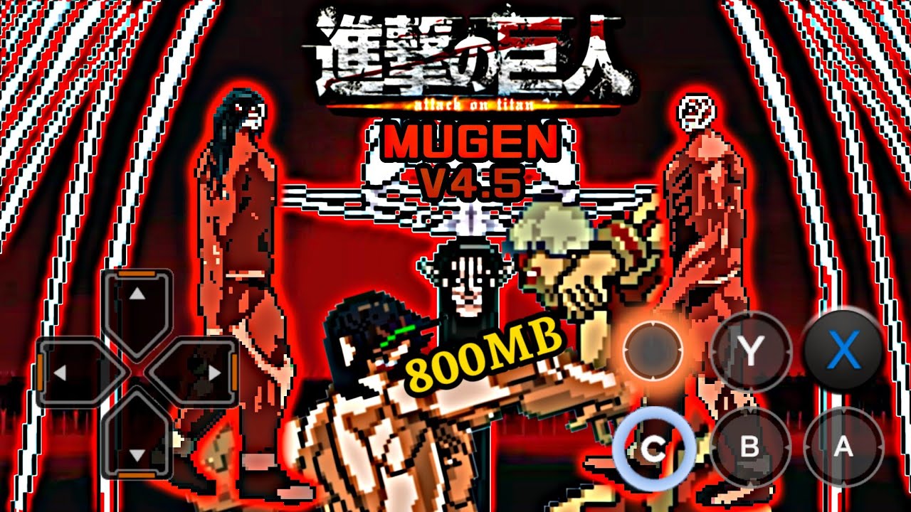 Attack on Titan V4.5 Mugen (Exagear Android)