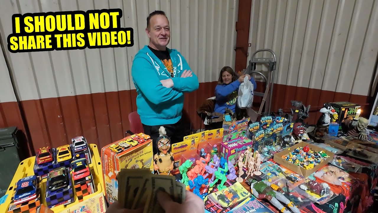I SHOULD NOT SHARE THIS FLEA MARKET VIDEO!