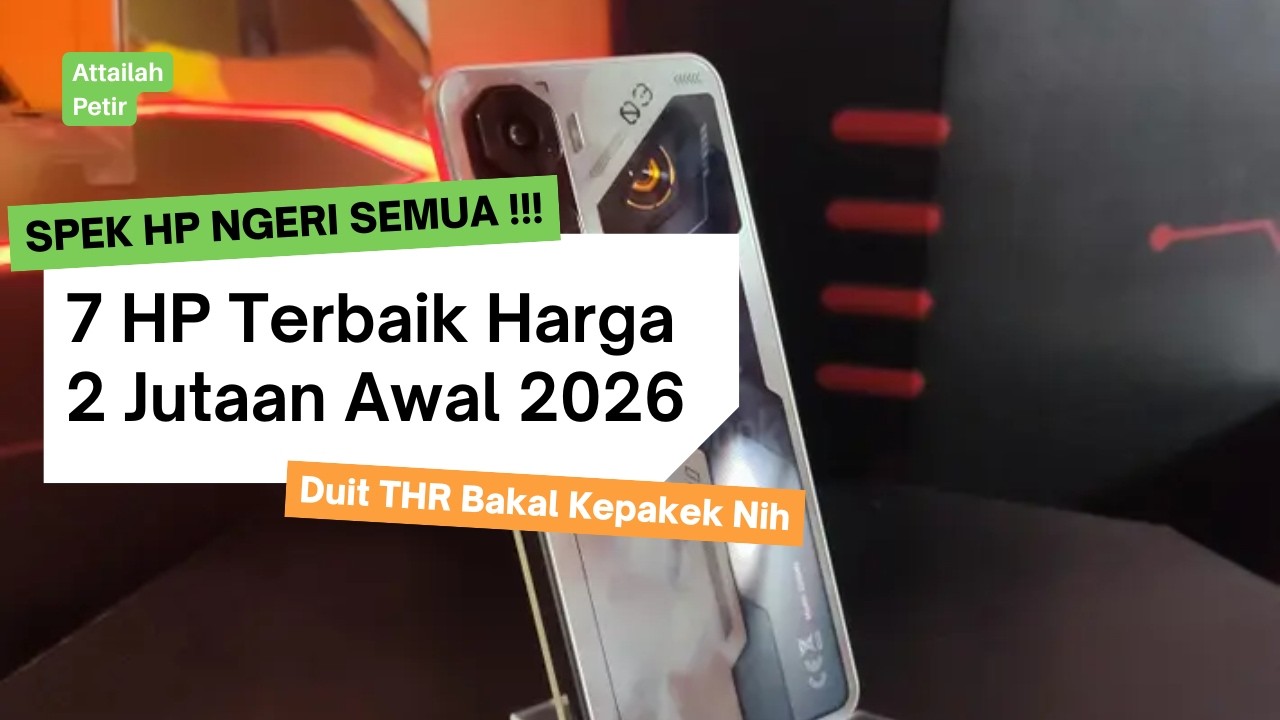 7 HP Terbaik Harga 2 Jutaan di Awal 2026