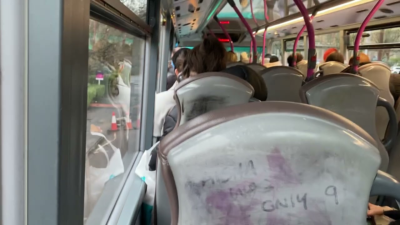 Onboard First Glasgow 38409 LC71 ESV Service 60 From Glasgow to Maryhill