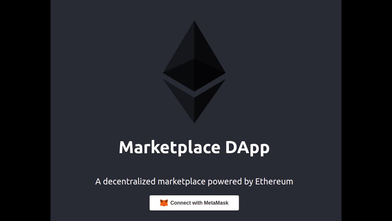 Marketplace DApp Demo
