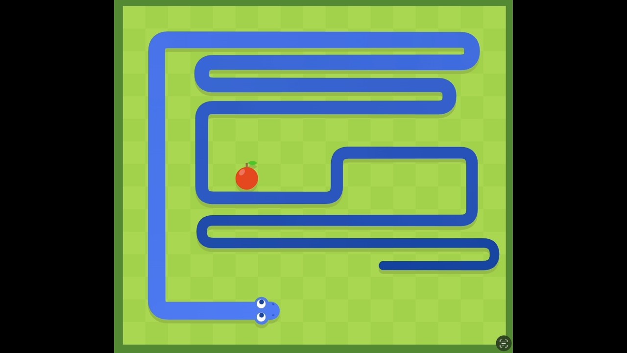 Road to completing the Google Snake Game Attempt 9