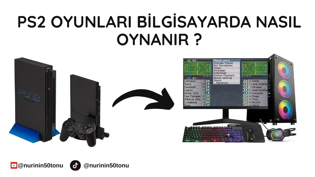 Bilgisayarda PS2 Oyunları Nasıl Oynanır  | (PSCX2)