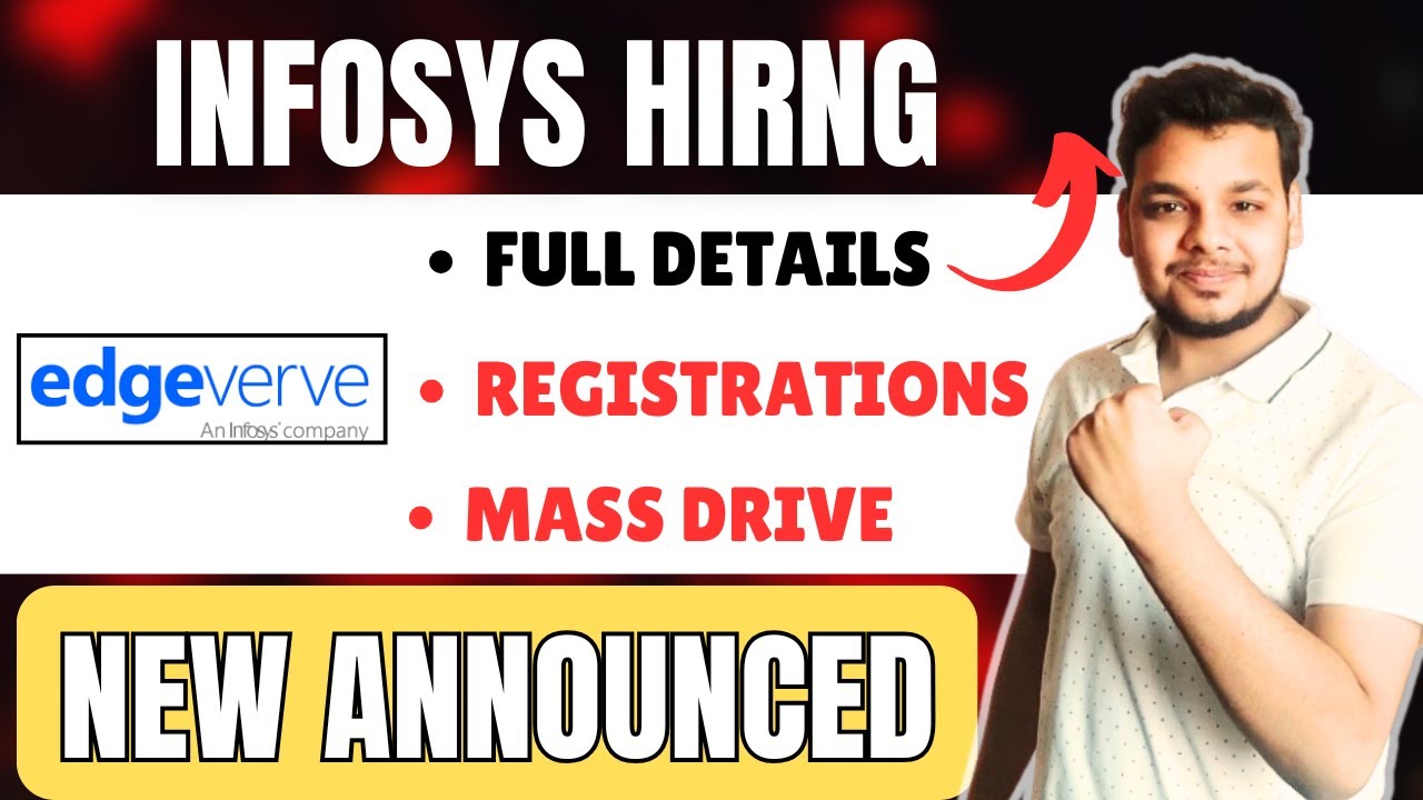 Infosys Biggest Hiring Announced | Assessment Started | Urgent Off Campus Drive for Freshers