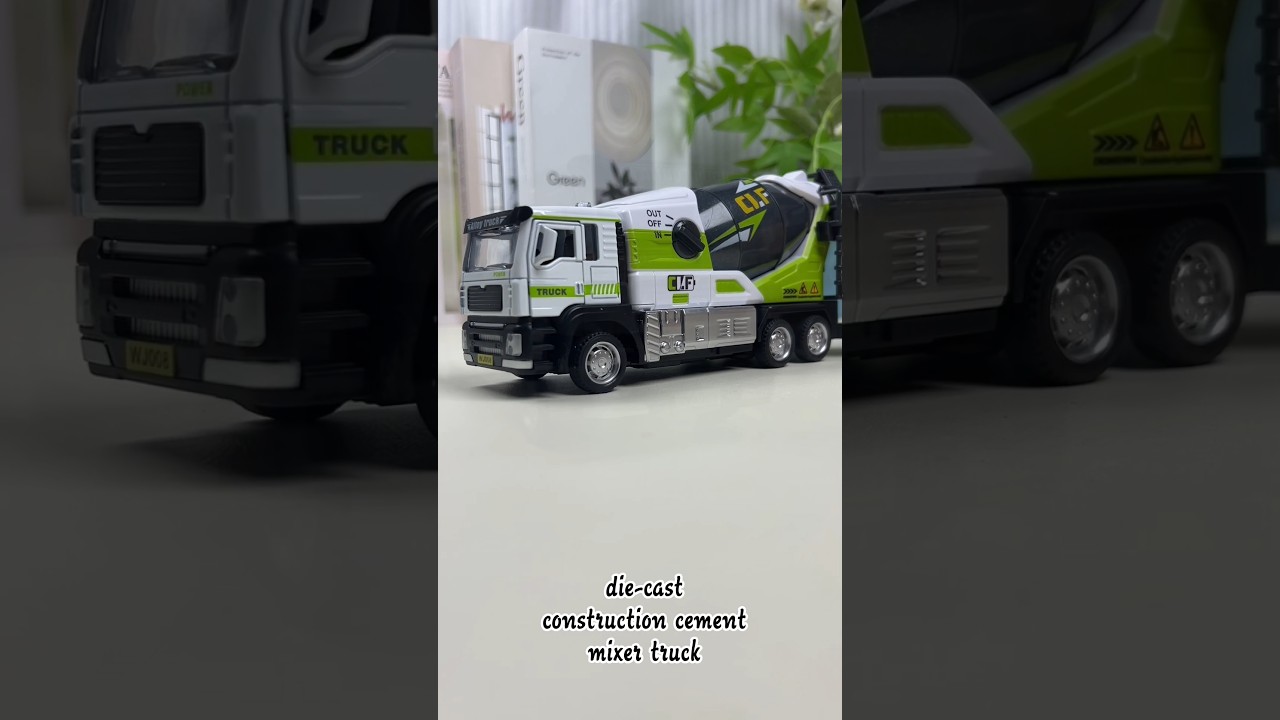 Toybot die-cast construction dumper cement mixer truck #shortvideo #viralshorts #shorts