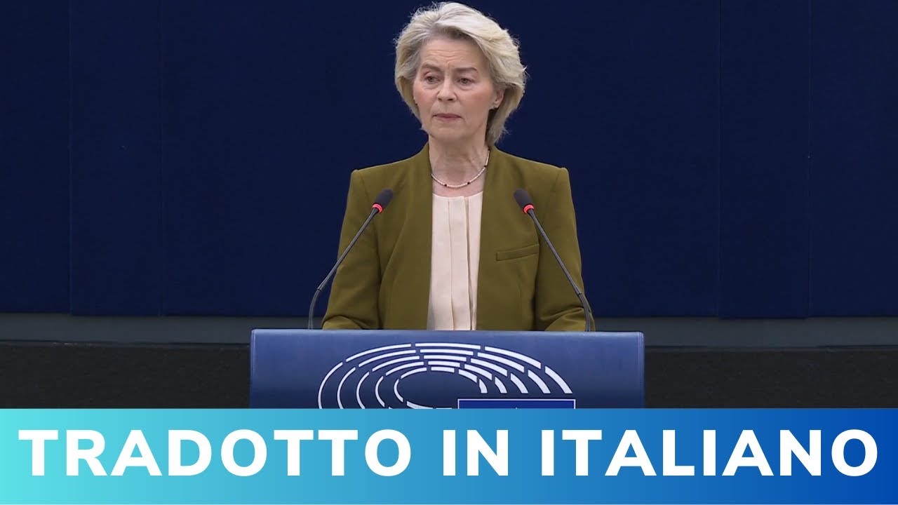 Parlamento Europeo: von der Leyen avverte Mosca e promette sostegno totale all&rsquo;Ucraina