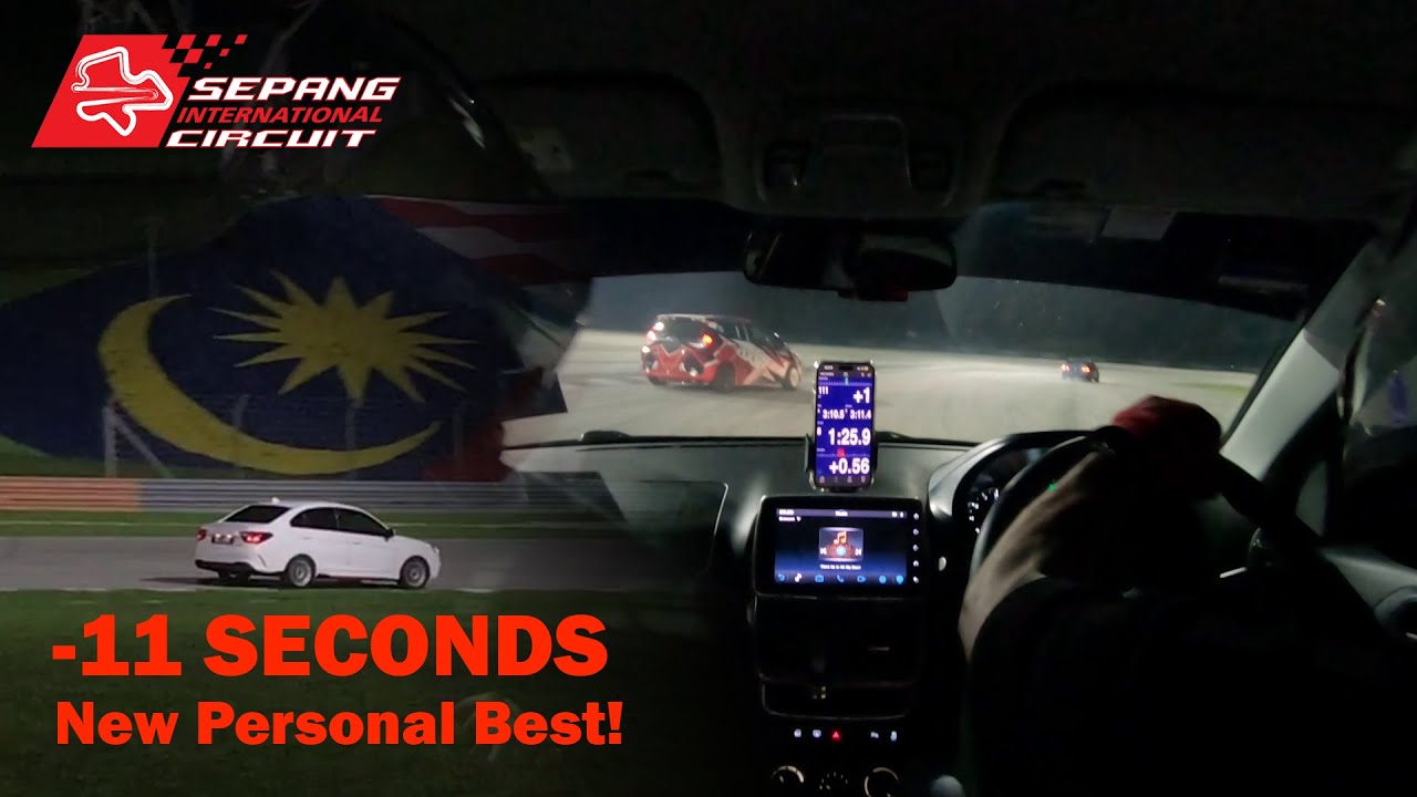 Proton Saga VVT 1.3 - Sepang International Circuit (3:09.5) | ft. Yokohama AD09