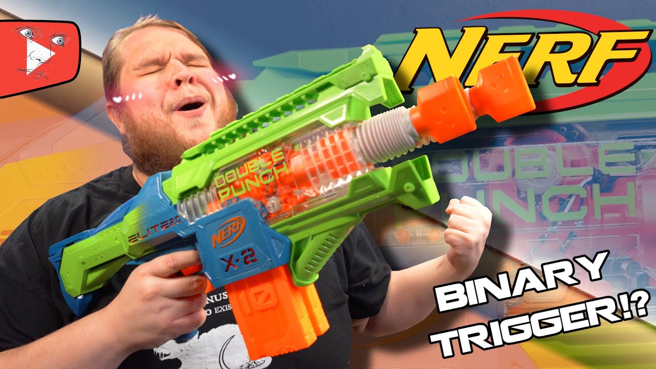 NERF ELITE 2.0 DOUBLE PUNCH — ЛУЧШИЙ В ИСТОРИИ.