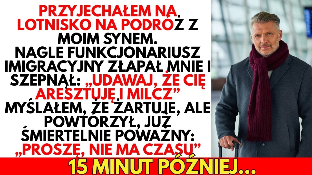 UDAWAJ, że cię aresztuję,—szepnął do mnie FUNKCJONARIUSZ imigracyjny na lotnisku…SZOKUJĄCA HISTORIA