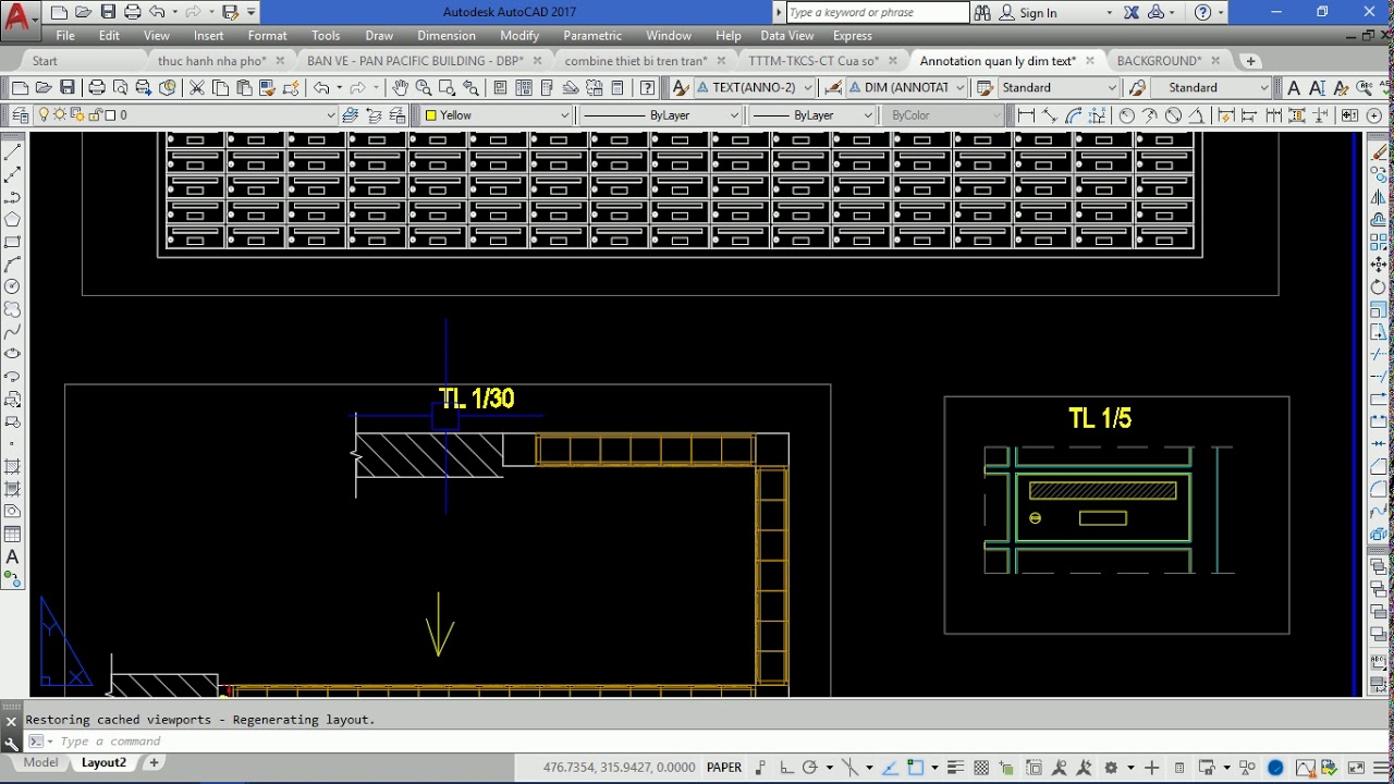 HƯỚNG DẪN DÙNG ANNOTATIVE TRONG AUTOCAD  ĐỂ QUẢN LÝ DIM VÀ TEXT CHUYÊN NGHIỆP HƠN