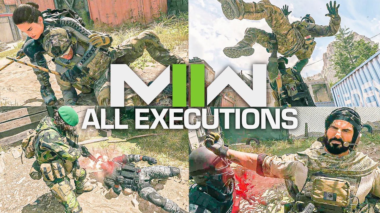 Warzone 2 & Modern Warfare 2 - All Finishing Moves / Executions