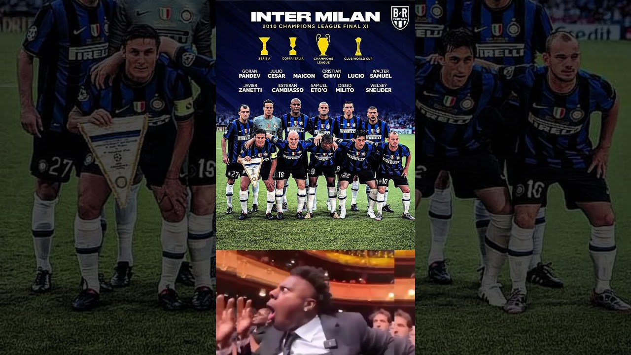 Inter Milan 2010 Starting XI &mdash; Eto&rsquo;o, Sneijder, Milito & Zanetti
