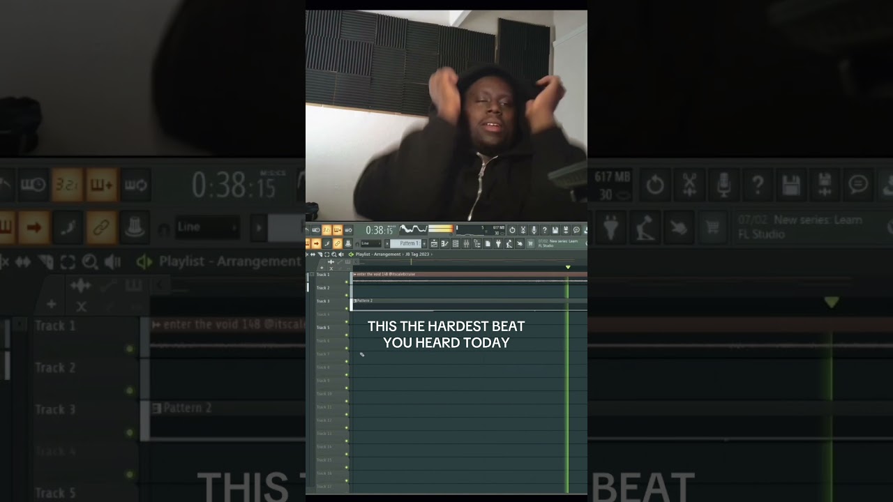 The hardest beat you have ever heard. #musicproducer #theproducerroom #beatproducer #hiphopproducer