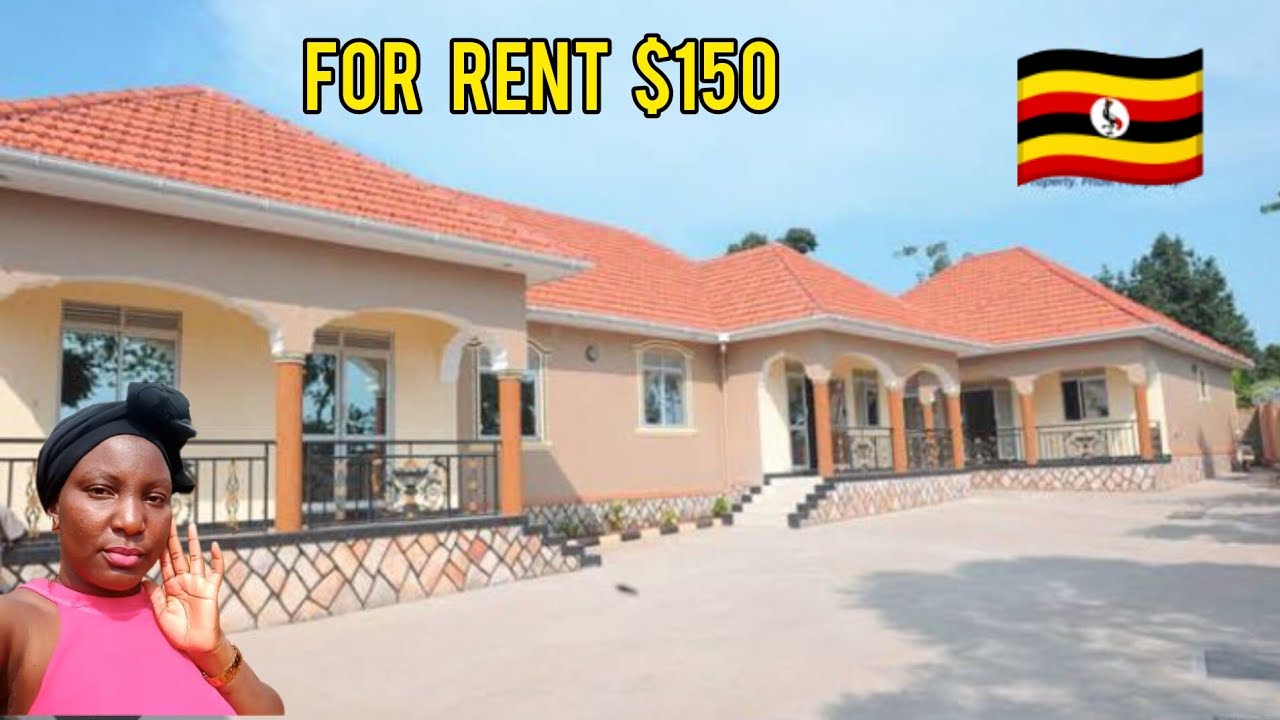 $150 House for rent in Uganda. 3 cheap houses for rent in Entebbe Uganda.