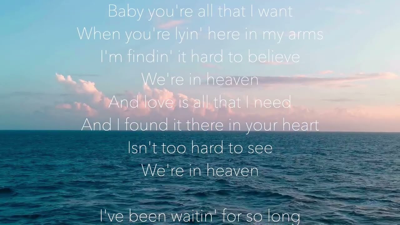 Heaven (Lyrics) | Bryan Adams (Ilona Schuster Cover)