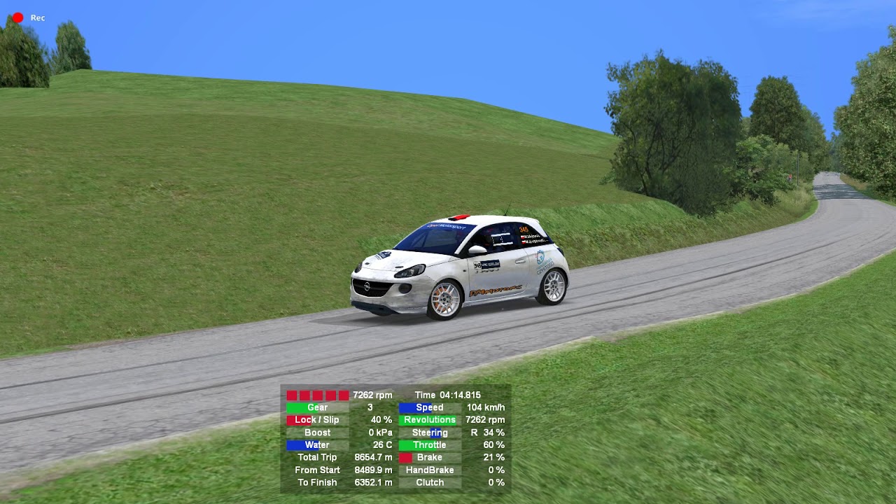 Virtual KOWAX Valasska Rally | Zadverice | | Michał Majewski | Opel Adam R2