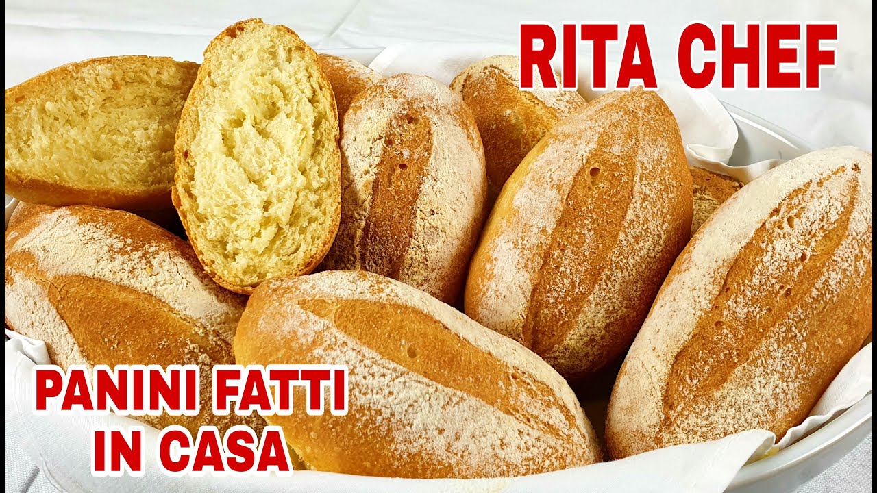 PANINI FATTI IN CASA⭐RITA CHEF | Leggeri, soffici e profumati.