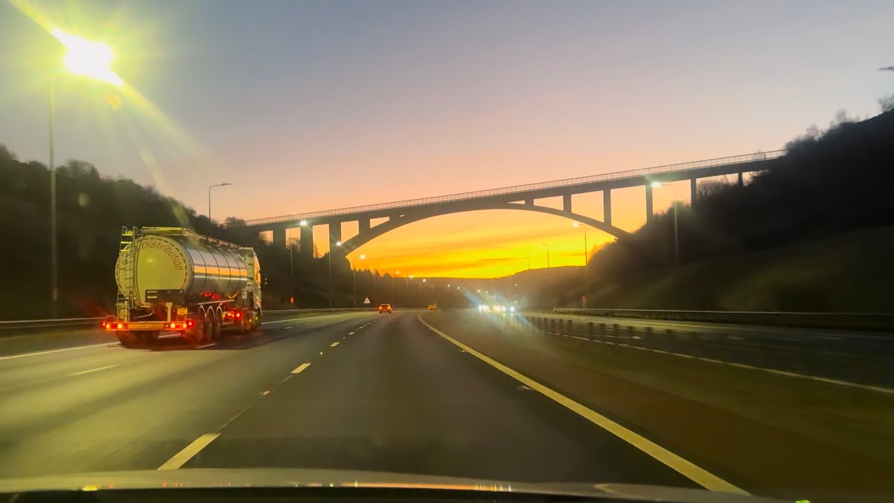 A UK Early Morning and Sunrise View