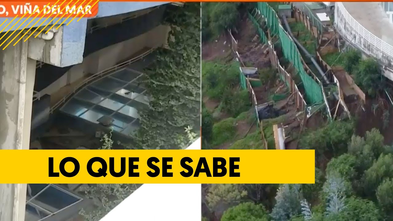 Lo que se sabe del nuevo socavón en Reñaca: Video reflejan impactante situación