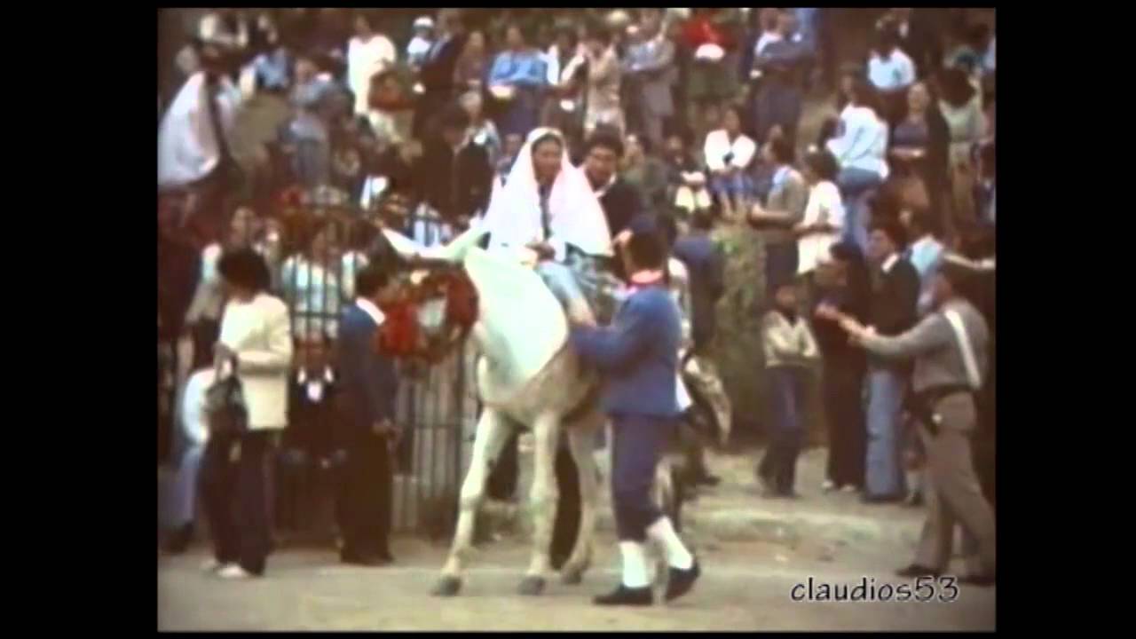 Petralia Sottana 1978 - Corteo Nuziale e Ballo della Cordella