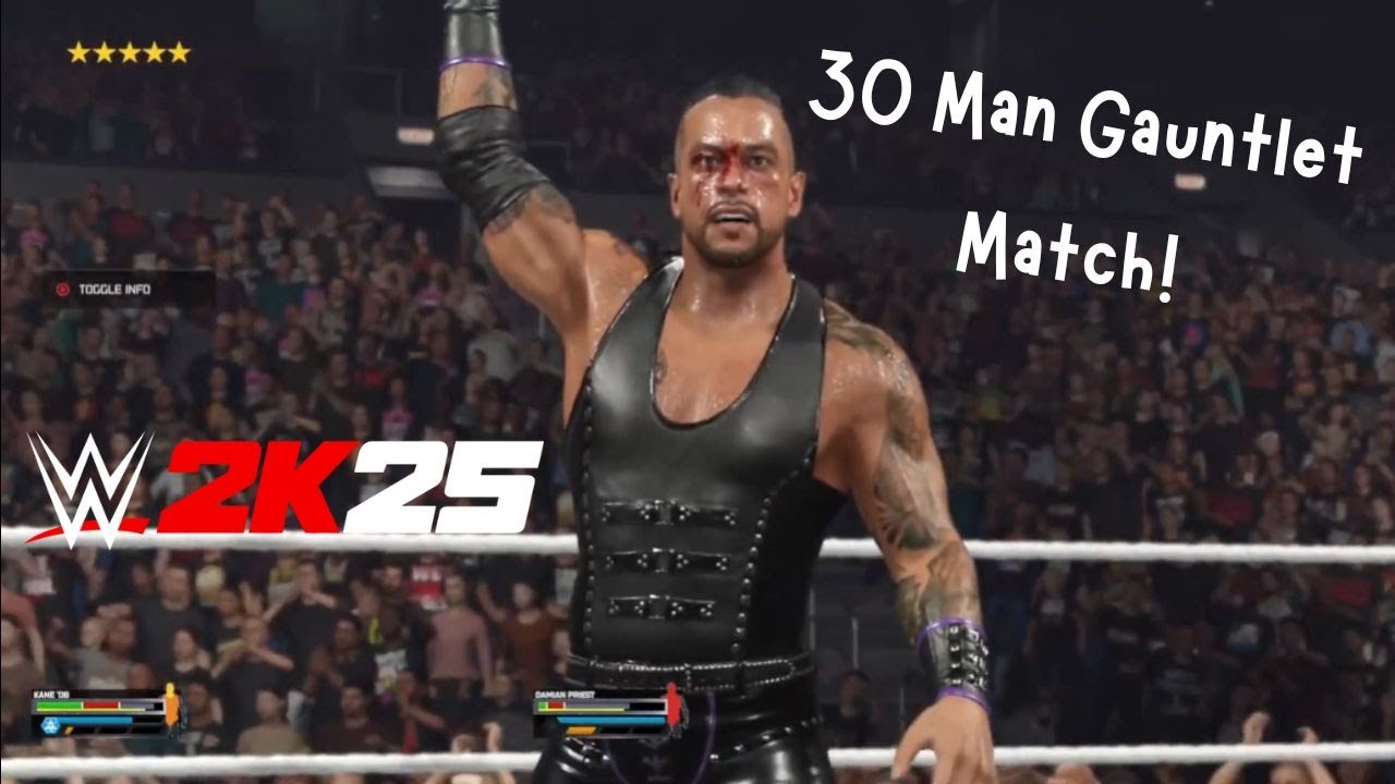 WWE 2K25 -  30 Man Gauntlet Match
