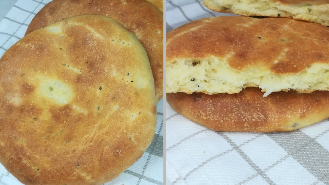 خبز طابونة تونسي🇹🇳خبز الطابونة/pains tabouna tunisien/pain fait maison tunisien
