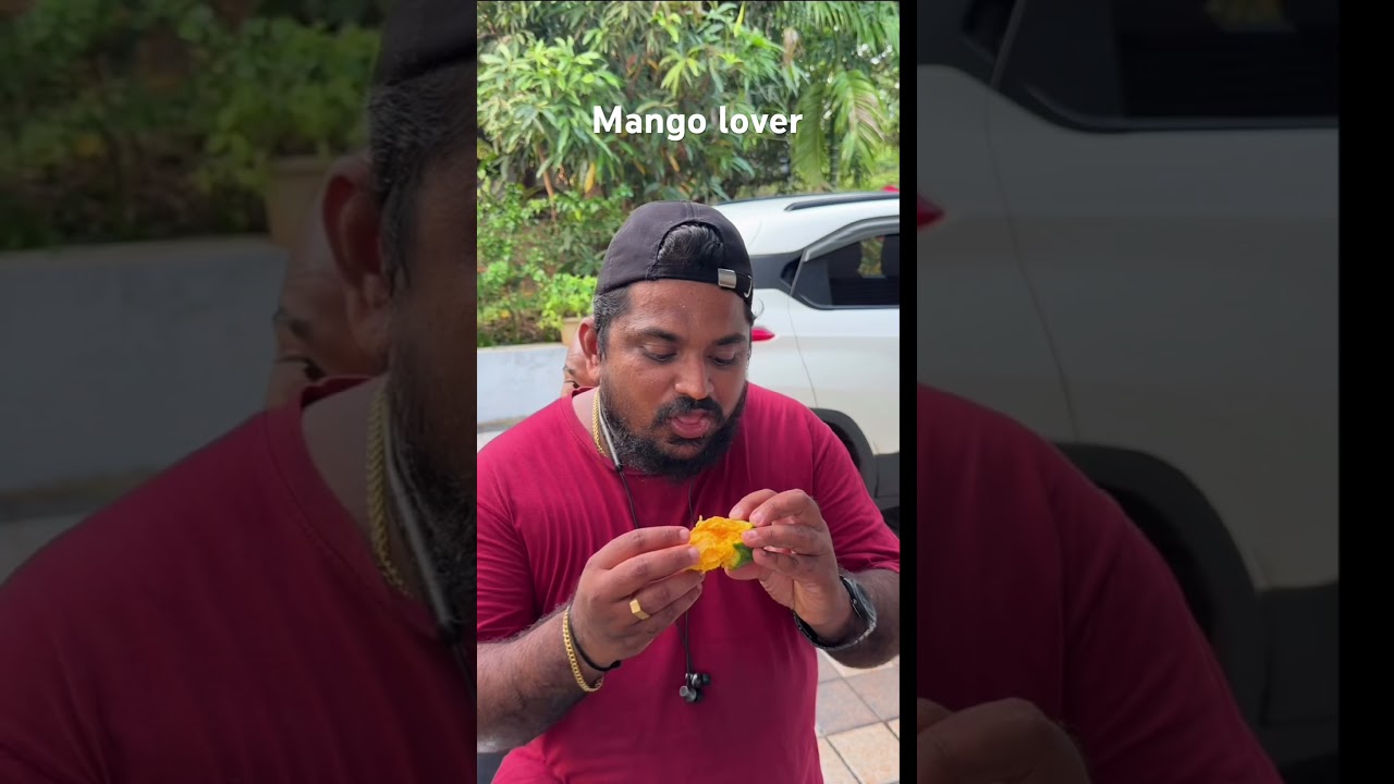 Mango lover #mango #ankola #happy #funny