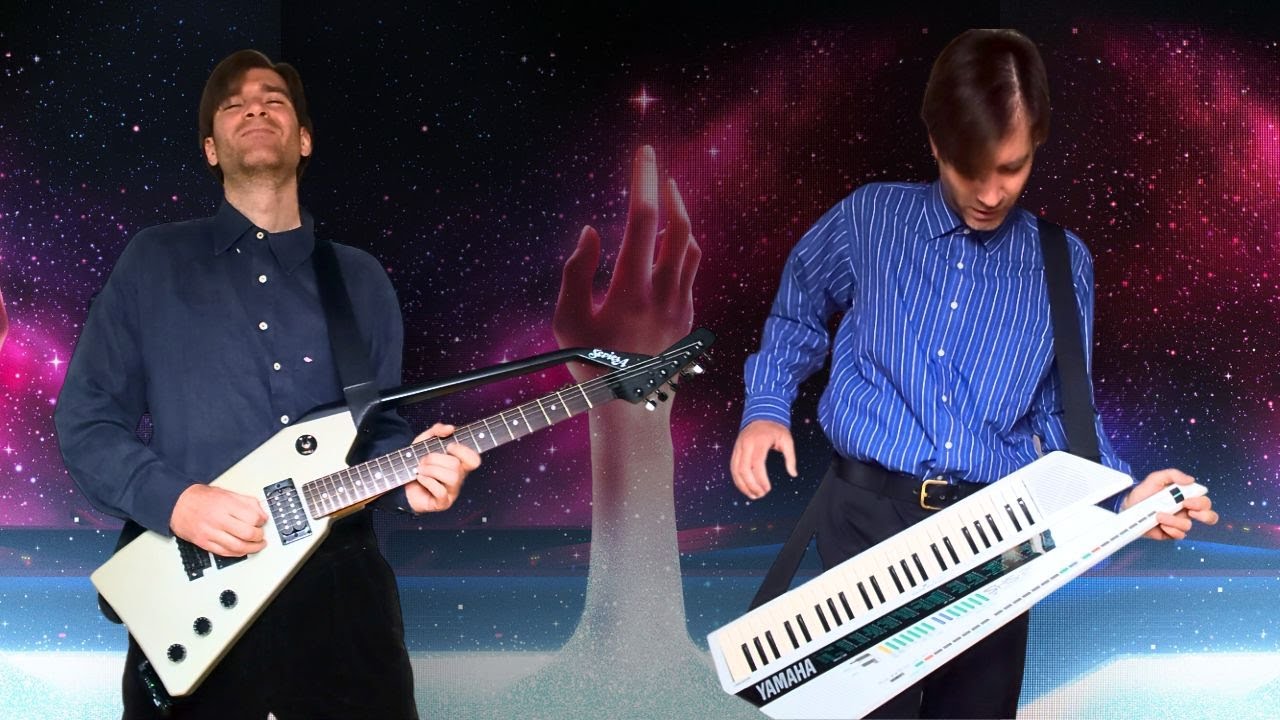 How Will You Survive Fire? Keytar VS Guitar on 