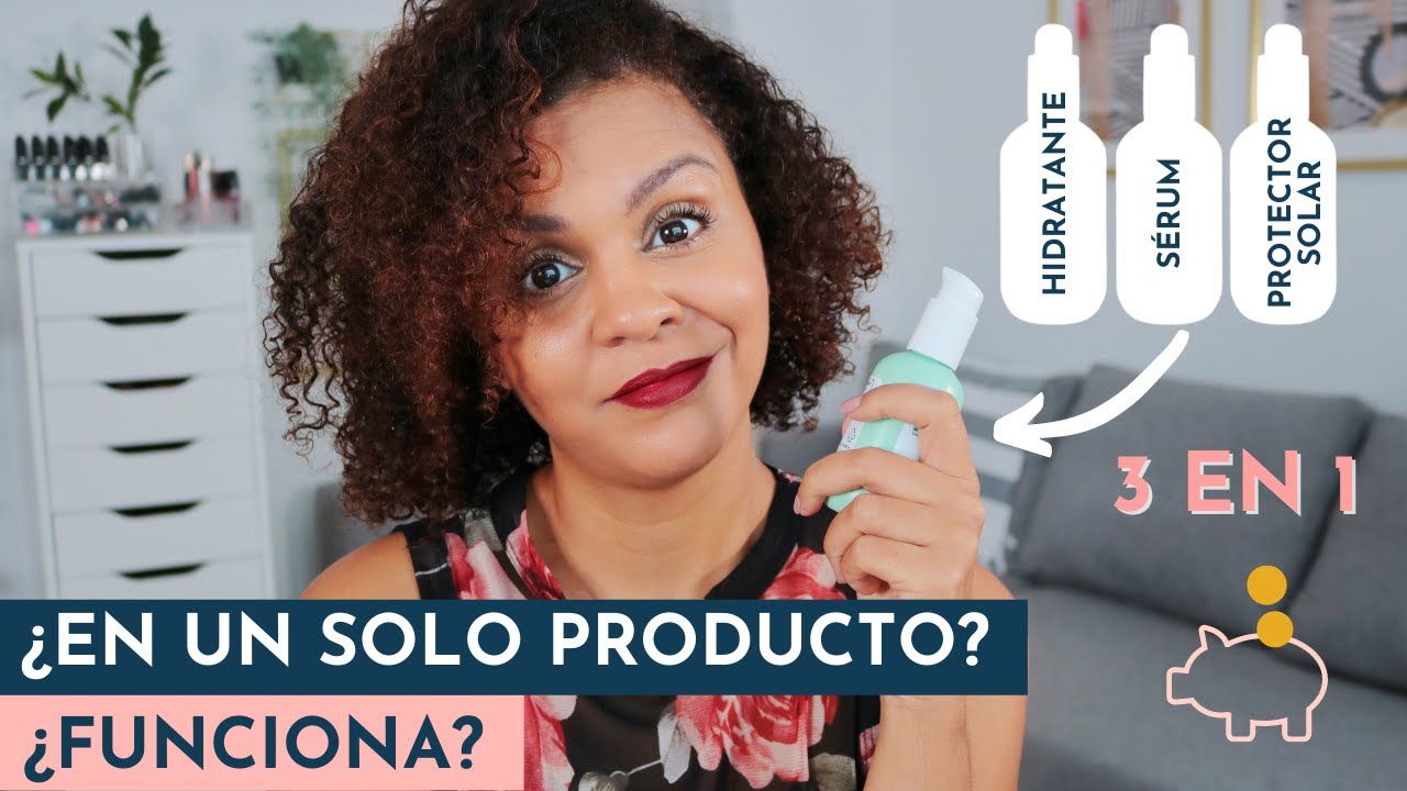 HIDRATANTE, SÉRUM + PROTECTOR SOLAR EN UN SOLO PRODUCTO DEL SUPER 🤔  ¿FUNCIONA?