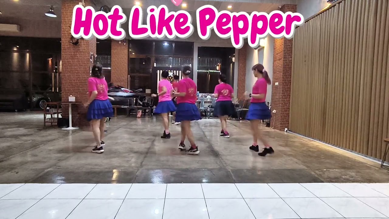 Hot Like Pepper Line Dance #Karl-Harry Winson (UK) - January 2026
