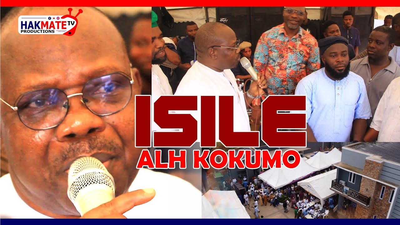 ALH SEFIU ALAO ADEKUNLE KANDOZO FOR ALH ISIAKA KOKUMO HOUSE WARMING CEREMONY