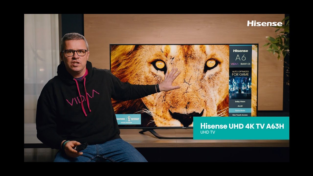 Check out Hisense UHD 4K TV A63H