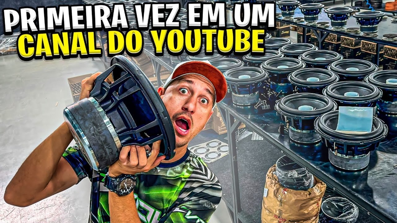 FABRICAÇÃO DOS BRUTOS / CONSTRUINDO FALANTES DO ZERO / GRAVES / 6.9 / CONE e Twitter