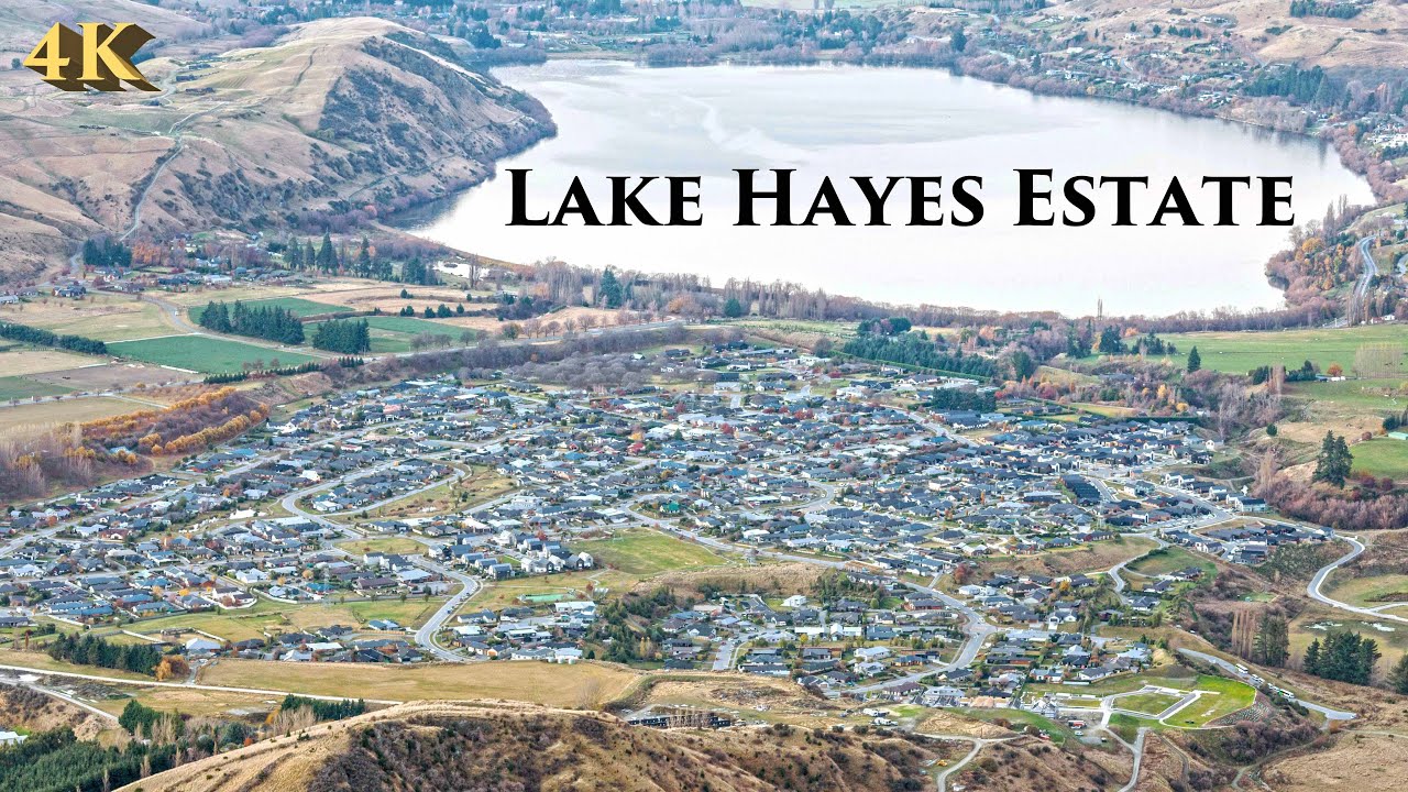 Lake Hayes Estate Queenstown 4K Jan 2021 | Queenstown New Zealand Walking Tour 4K | New Zealand 4K