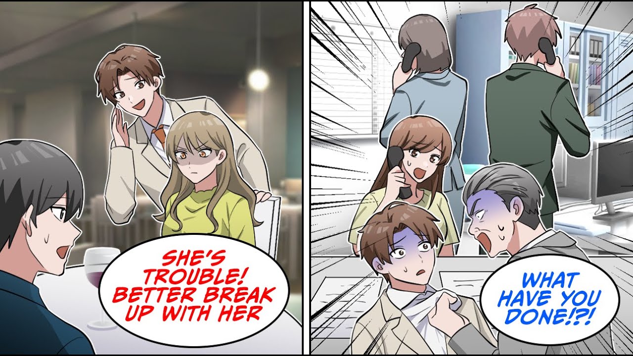 While eating with my childhood friend, I encountered my ex-boss [Manga Dub]