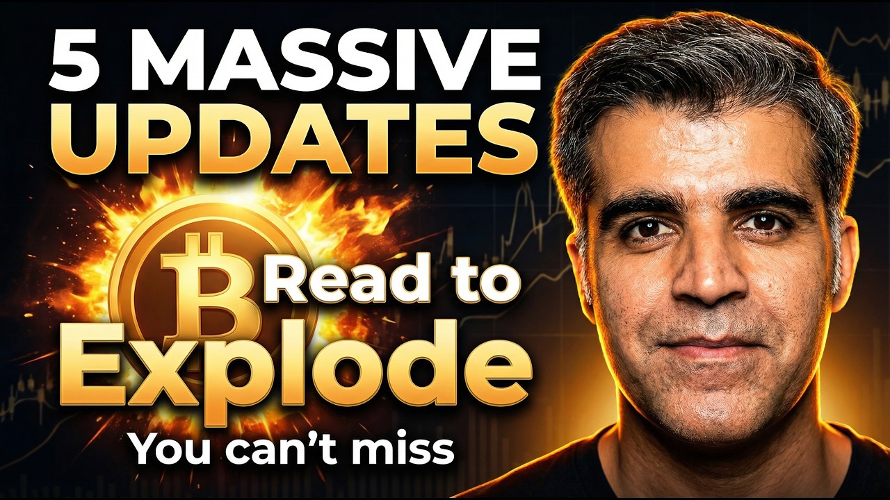 Bitcoin Ready to Explode? 🚀 5 Massive Updates You Can't Miss!