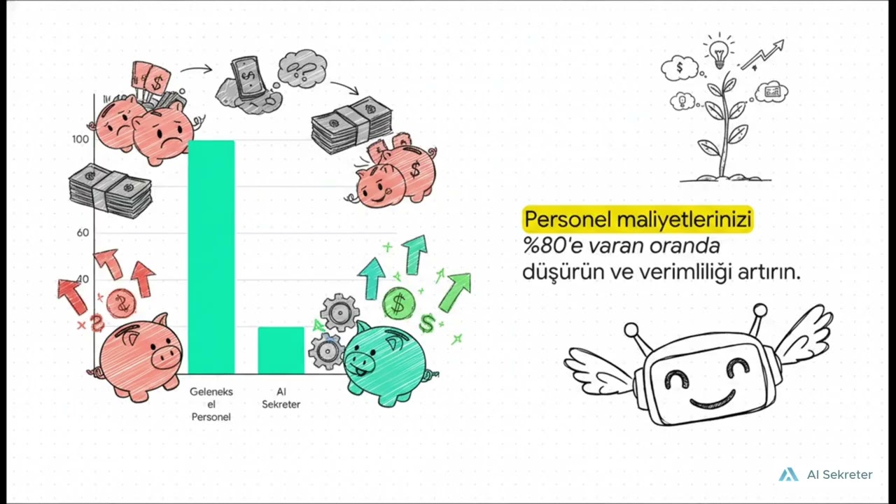 Telefonlarınız Meşgul Çalmasın: 7/24 Yapay Zeka Sekreter ile Kaçan Müşteriyi Satışa Çevirin
