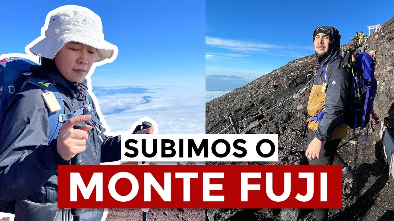 SUBIMOS O MONTE FUJI ｜ A maior montanha do Japão