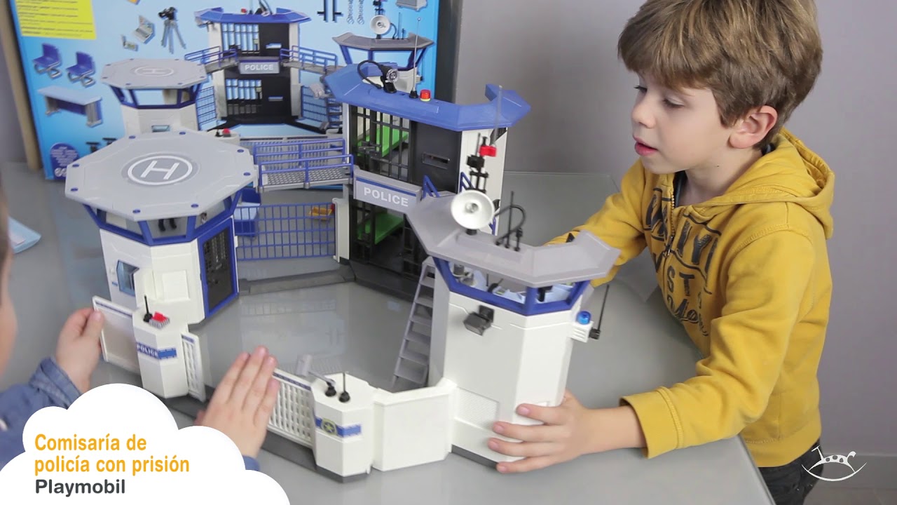 COMISARÍA DE POLICÍA CON PRISIÓN - PLAYMOBIL