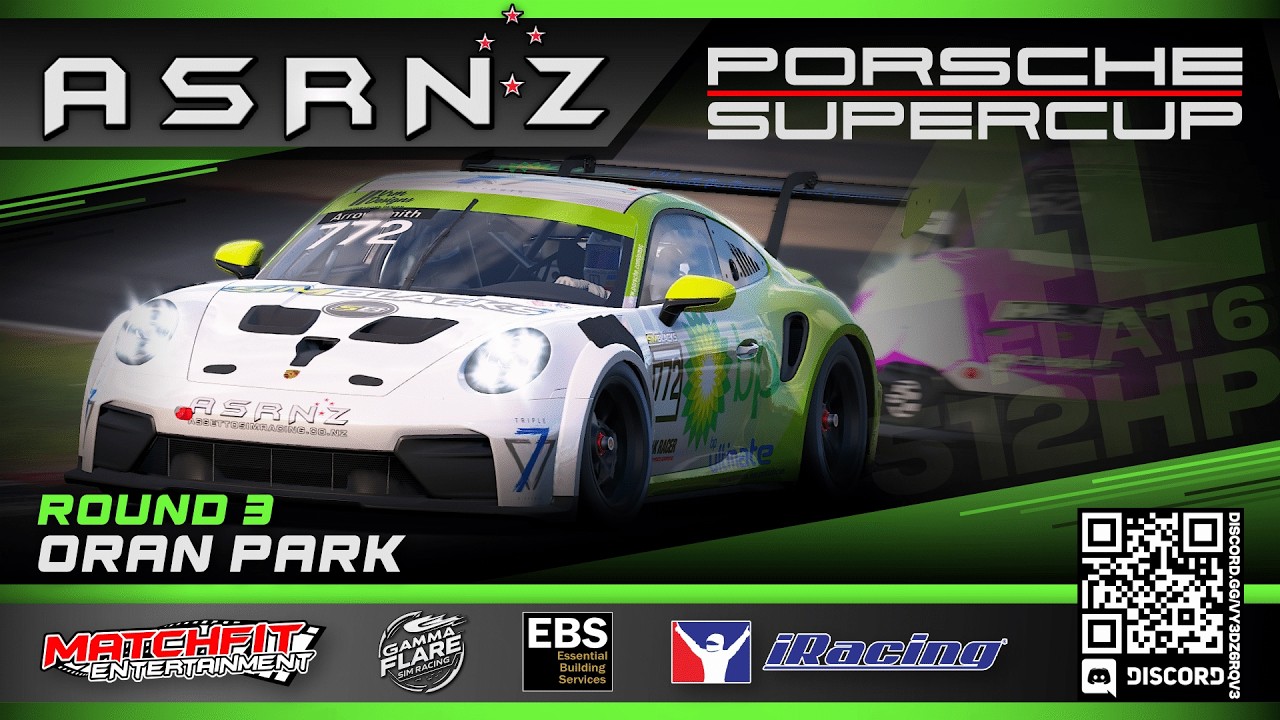 ASRNZ | 2026 | PORSCHE \\\ SUPERCUP  | ROUND-3 - ORAN PARK [part-1]