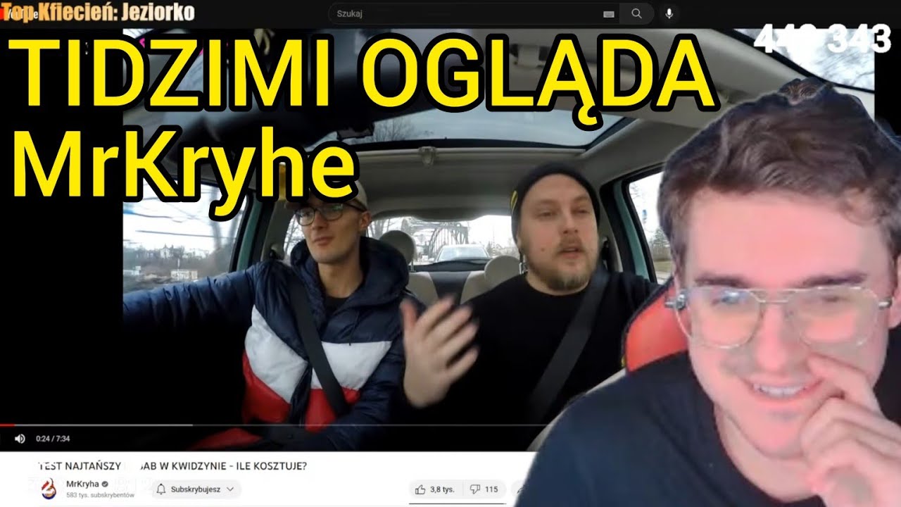 TIDZIMI ogląda MrKryhę w Kwidzynie! + ocena kebabów - Shot z live 16.04.23