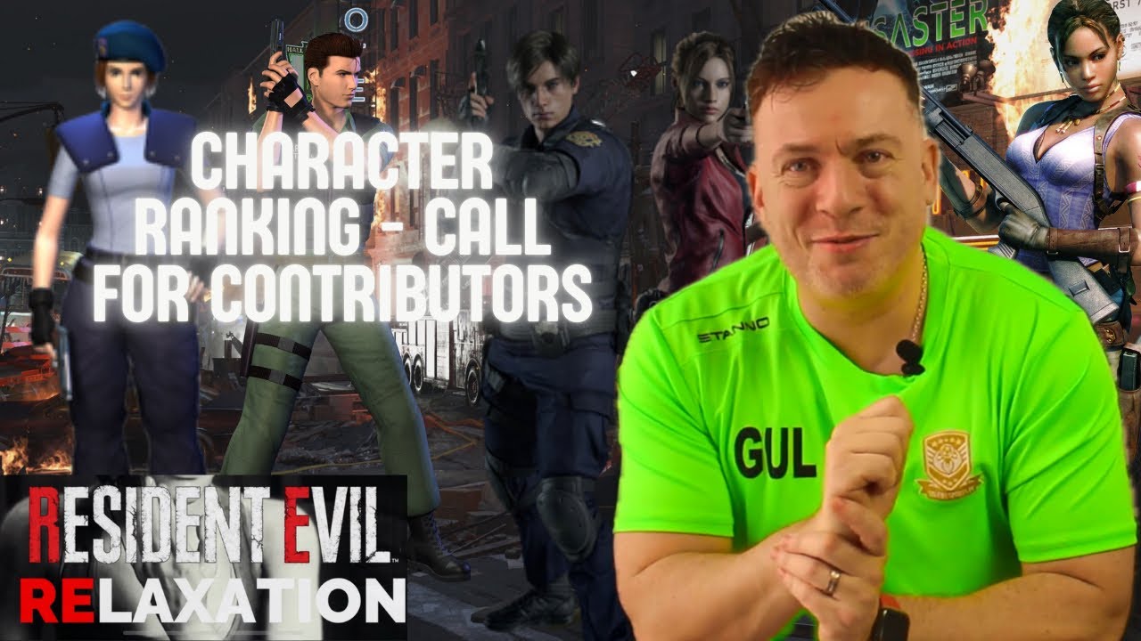 Call for contributors - Resident Evil character ranking - Resident Evil Relaxation 