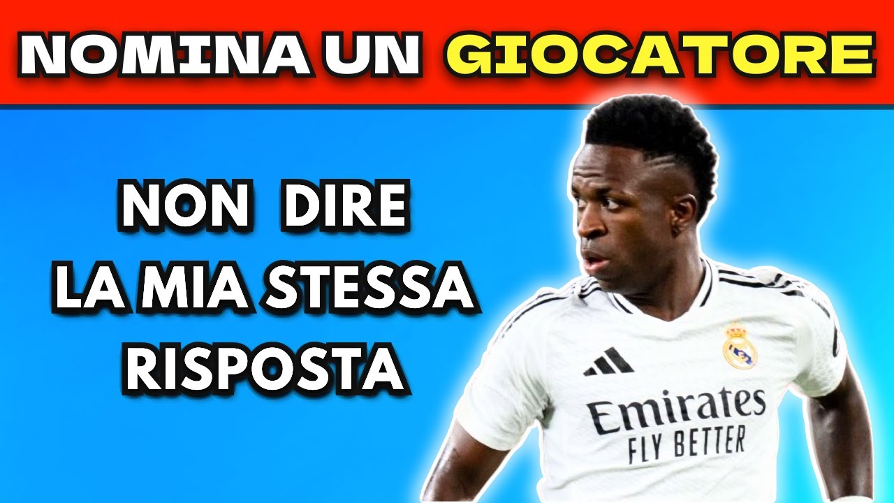NON DIRE LA MIA STESSA RISPOSTA - EDIZIONE CALCIO #6  ⚽
