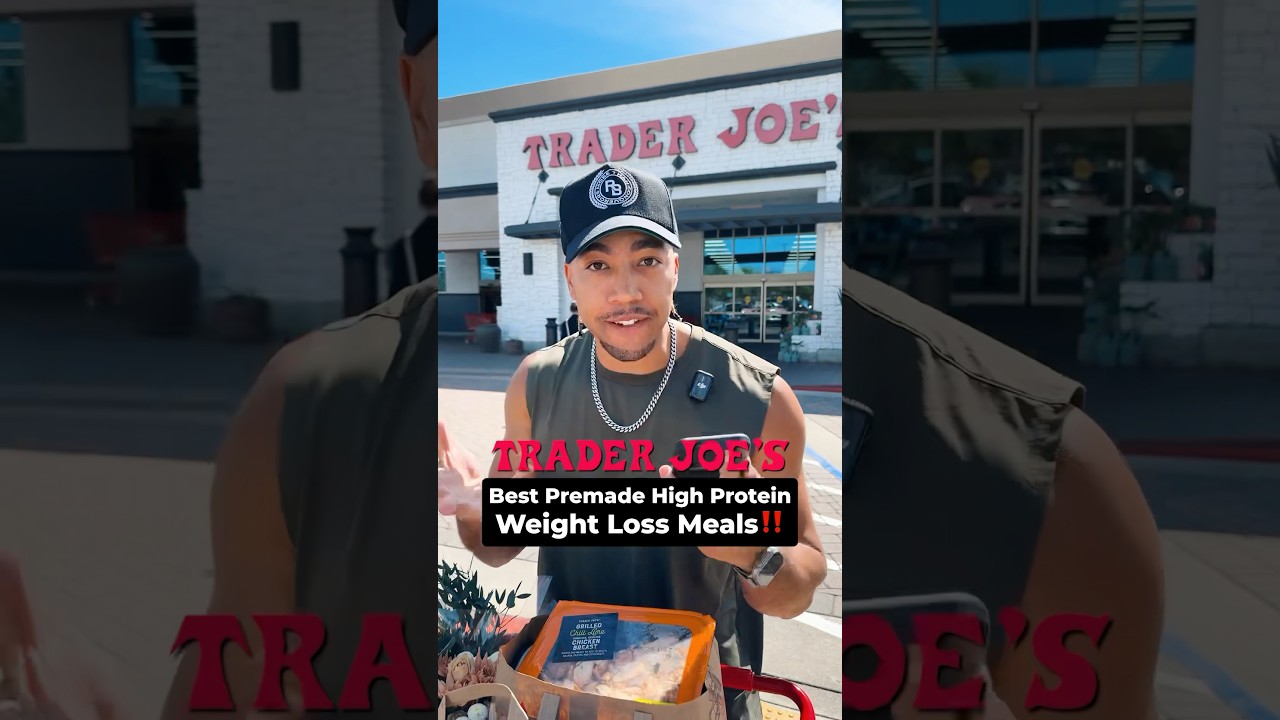 The best high protein premade meals for weight loss from trader joe&rsquo;s 🔥